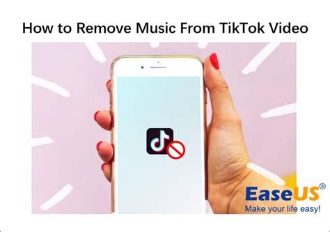 Remove Sound From Tiktok Video
