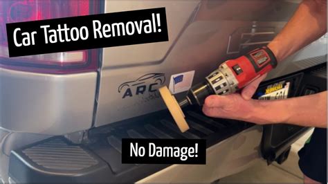 Remove Stickers From Car Bodywork