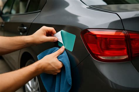 Remove Stubborn Stickers From Car