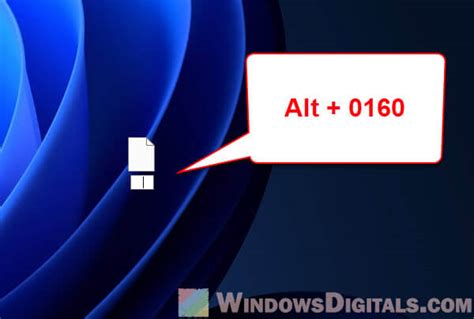 Remove Text from a Desktop Icon