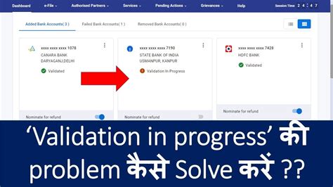 Remove and Add the Bank Account