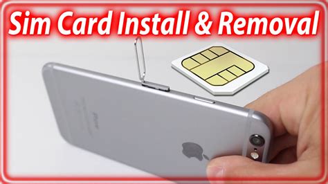 Remove and Reinsert SIM Card