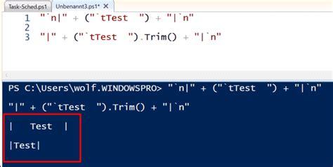 Remove only the whitespace chars at the beginning of a string
