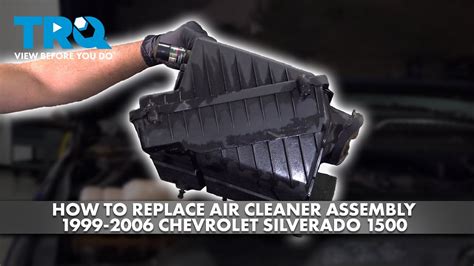 Remove the Air Cleaner