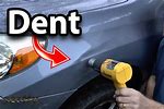 Removing Dents in Car Door