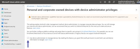 Removing Device Administrator Privileges