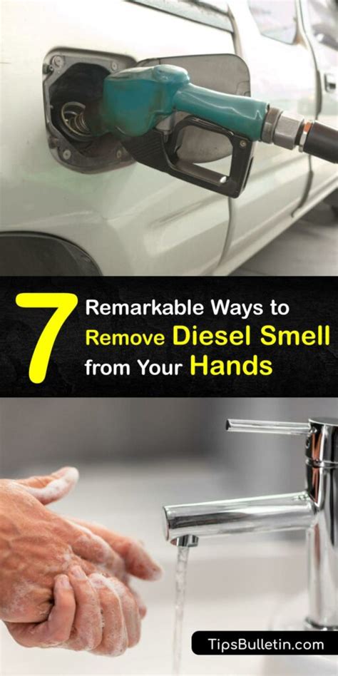 Removing Diesel Smell from Hands