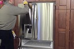 Removing Doors On LG French Door Refrigerator