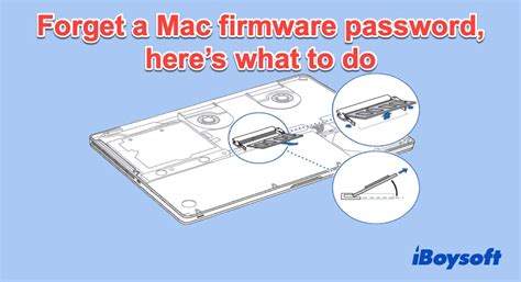 Removing Firmware Password Mac