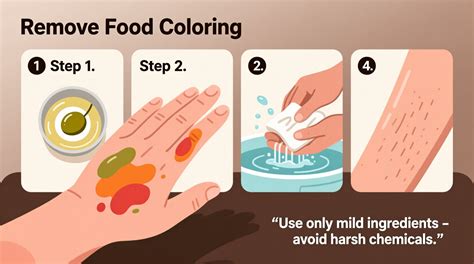 How to Banish Food Colouring Stains for Good: A Comprehensive Guide to Removing Food Colouring from Skin