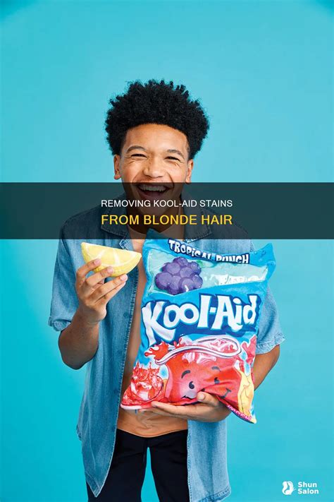 Removing Kool-Aid Hair Dye