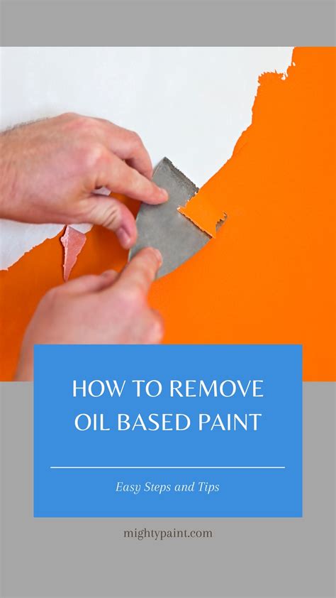 Say Goodbye to Stubborn Oil Based Paint Stains On Your Skin: The Ultimate Guide to Removing Them with Ease