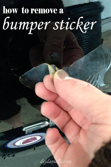 Removing Old Stickers From Car Body