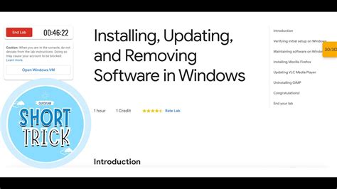 Removing Or Updating Windows Software