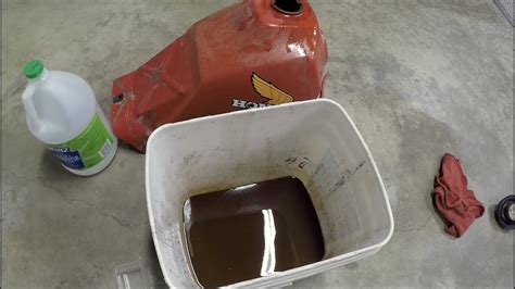 Removing Rust from a Gas Tank