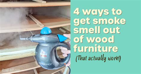 Removing Smoke Smell from Wood