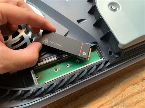 Removing the M.2 SSD from your PS5