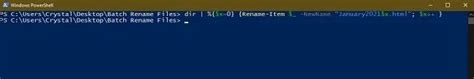 Rename Multiple Files At Once Using PowerShell In Windows 10