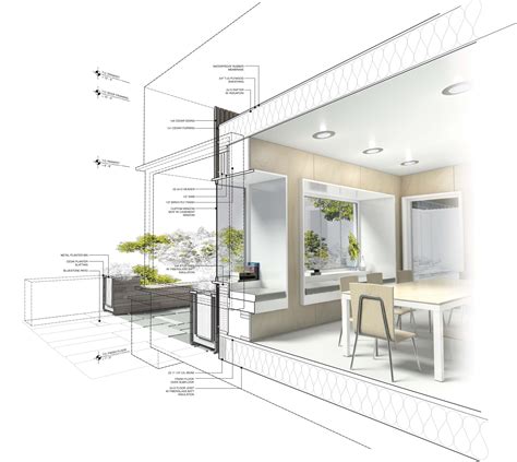 Rendering Interior Design Section