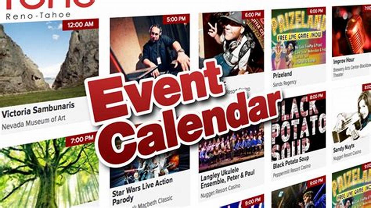 Reno Convention Center Events Calendar