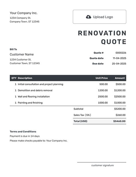 12+ Contractor Quotation Templates PDF, DOC Free & Premium Templates