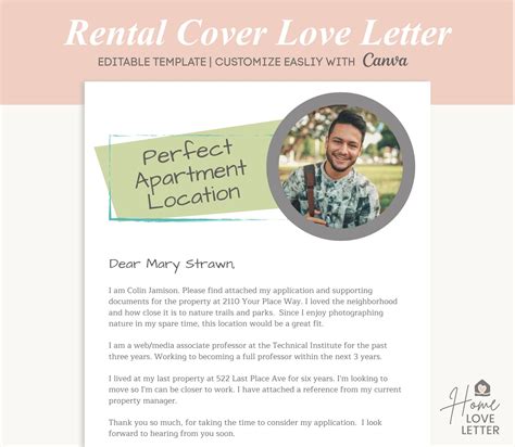 Rental Cover Letter