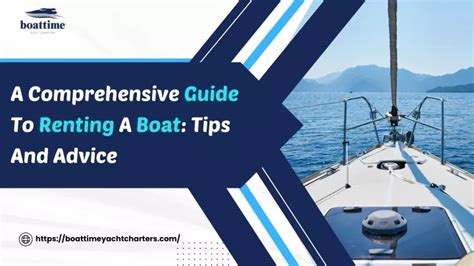 Renting experience boat