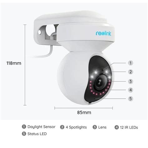 Reolink E1 Pro tech specs