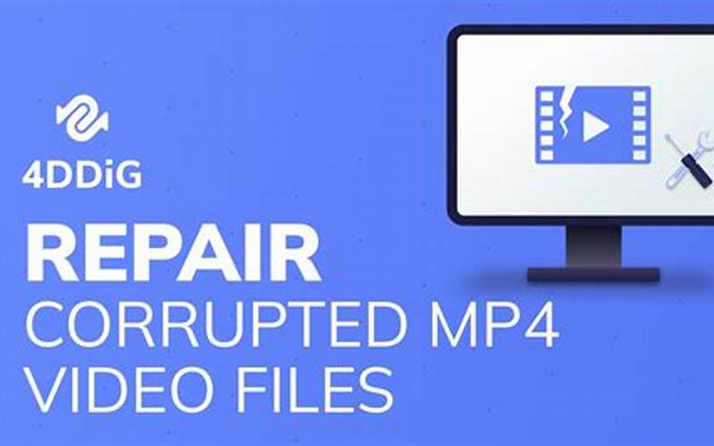 Repair Or Convert The Mp4 File