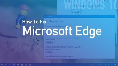 Repair Microsoft Edge