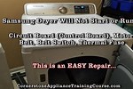 Repair Samsung Electric Dryer