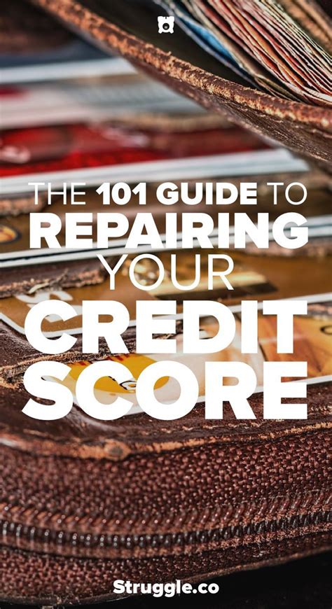 Repairing Your Credit Score