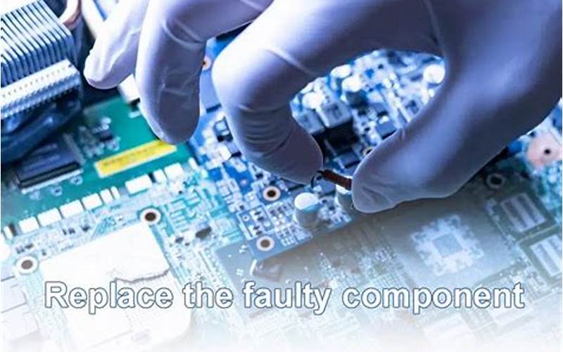 Replace The Faulty Component