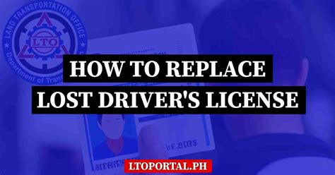 Replace Drivers License