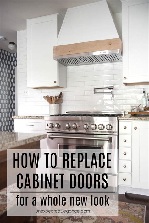 Kitchen Doors Replacement with Simple Decor Home Design Ideas