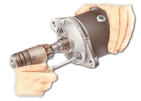 Replacing Starter Brushes