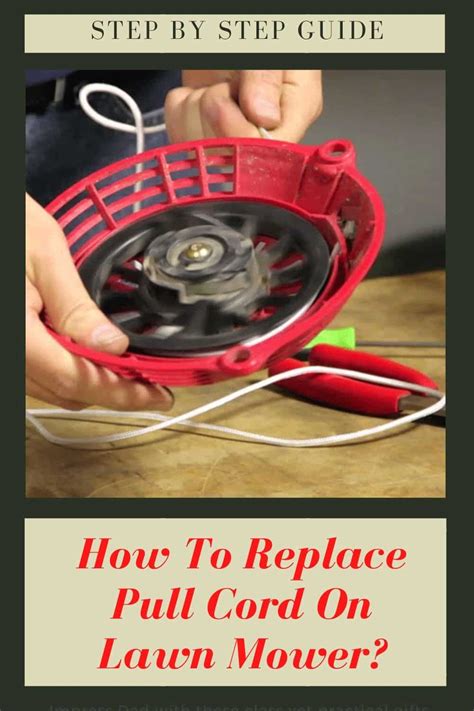 Replacing the Cord: A Step-by-Step Guide