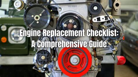 Replacing the Engine