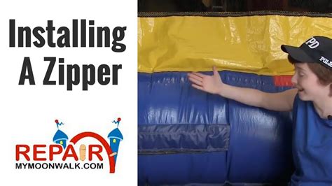 Replacing the Zipper on an Inflatable Costume