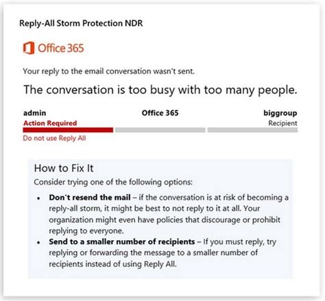 Reply-All Storm Protection