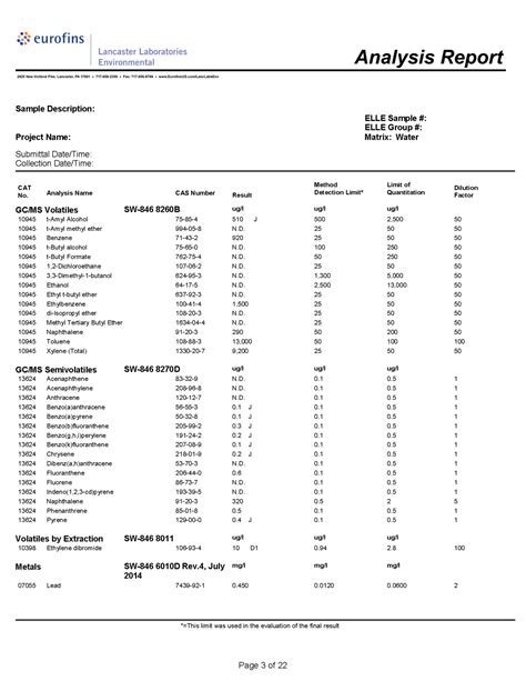 Report Examples Analyst Ple Credit Example Business Analysis Throughout
