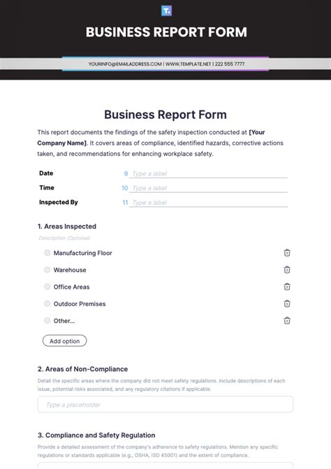 Report Form Examples - 56+ Samples in PDF | DOC | Examples