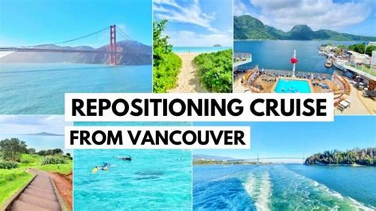 Repositioning Cruises Fall 2024