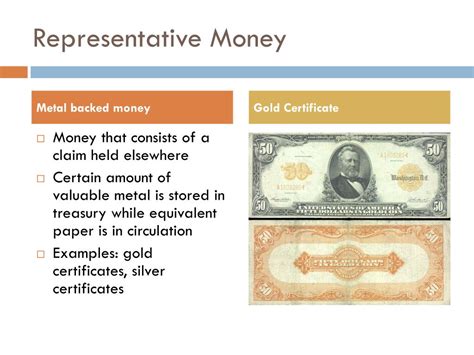 Understanding the Theory of Representative Money in Economics: A Comprehensive Definition