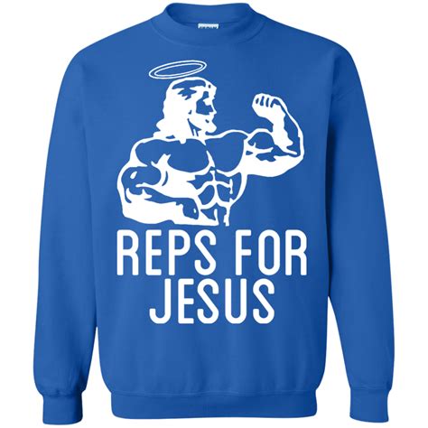 Reps For Jesus Sweatshirt