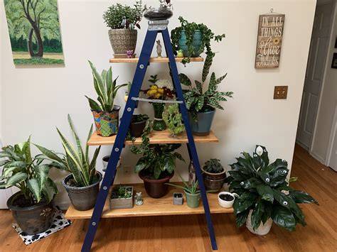 Repurposed Ladder Bracelet Stand