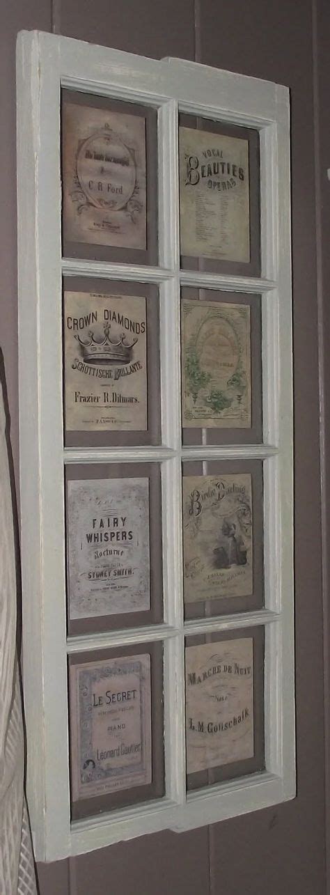 Repurposed Window Frame