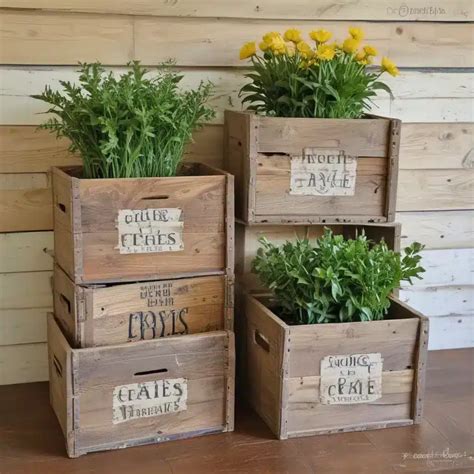 Repurposed crates ideas