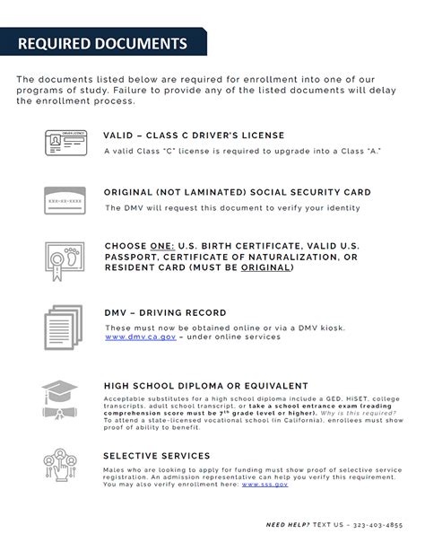 Required Documents for CDL Application