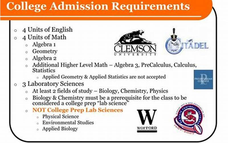 Requirements For Enrollment